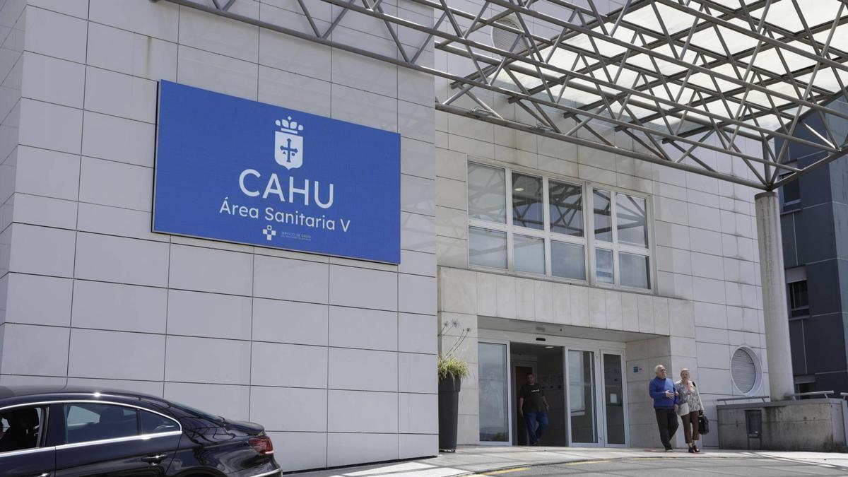 Entrada al Hospital de Cabueñes.