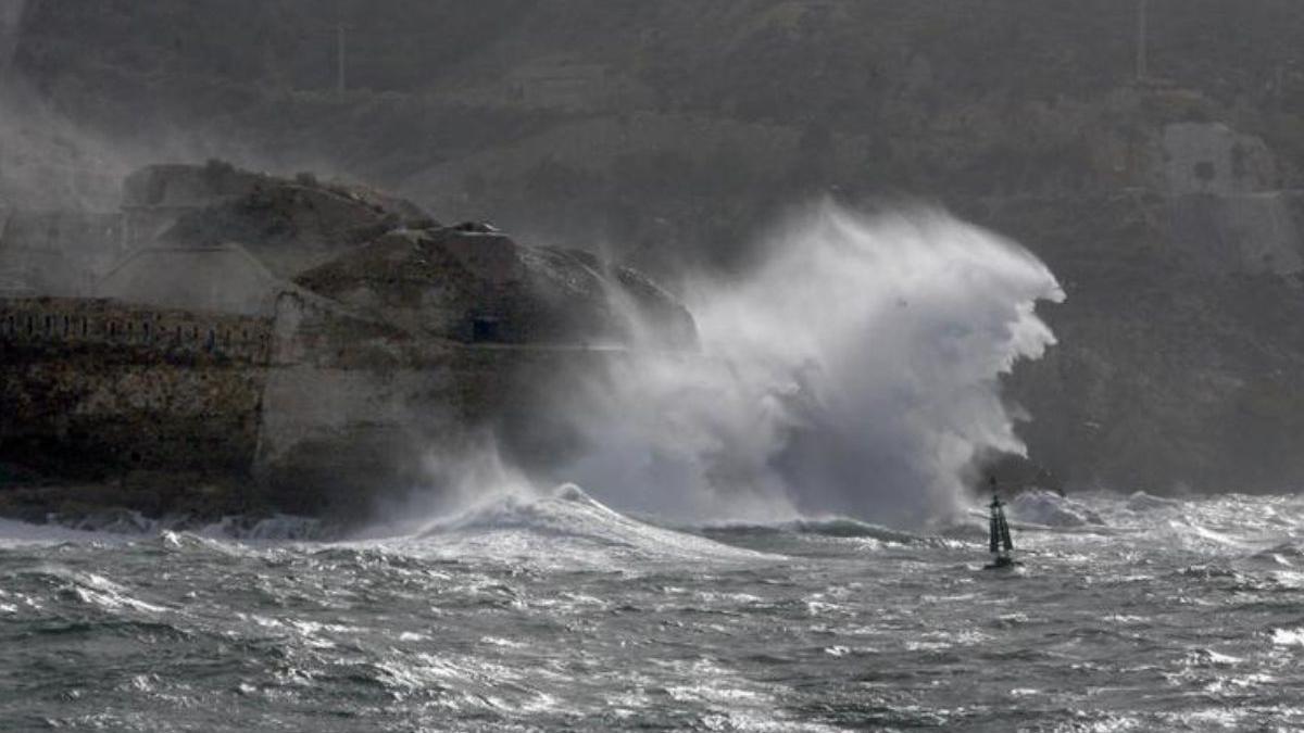 Temporal en Cartagena (archivo).