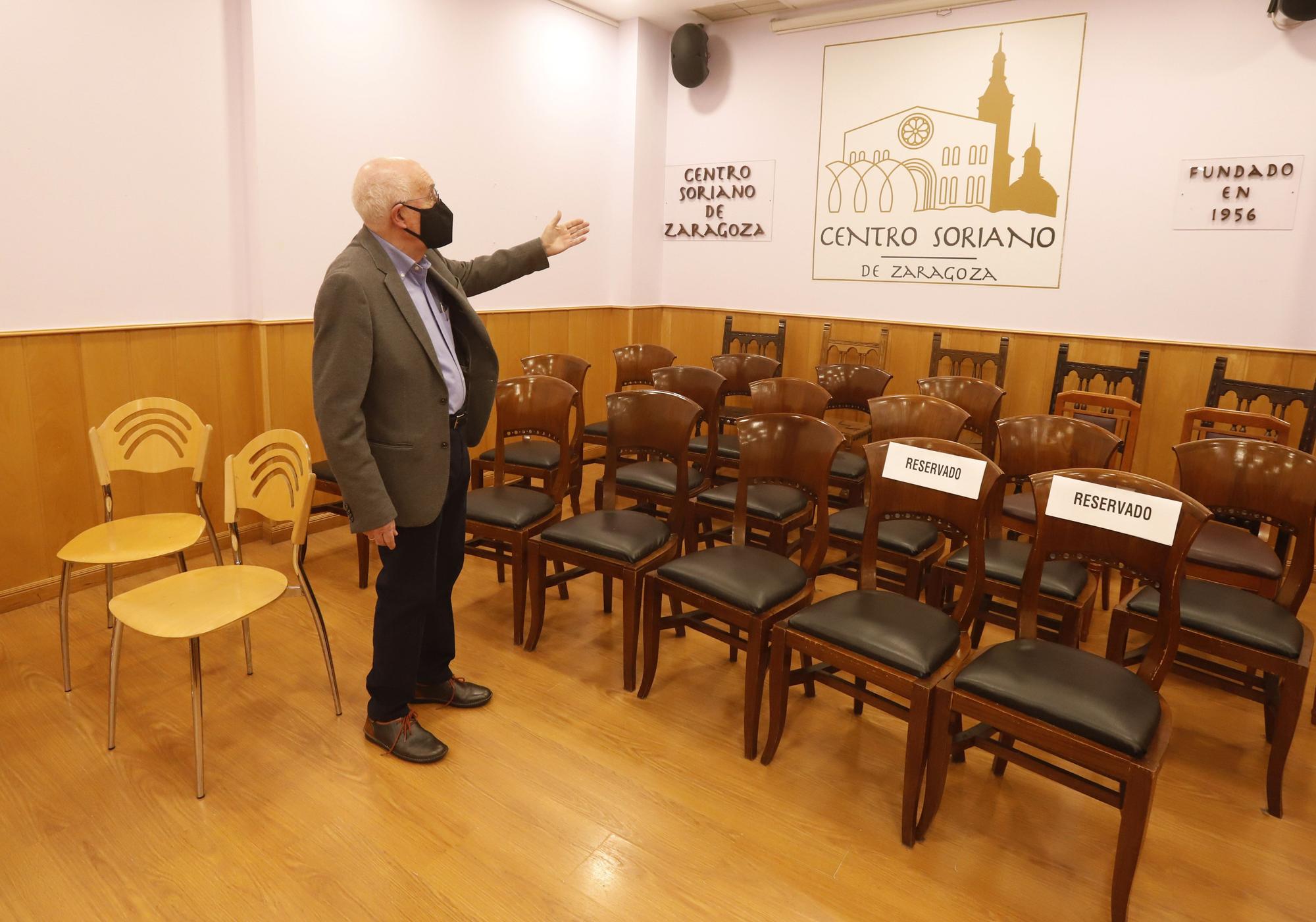 El Centro Soriano de Zaragoza vuelve a abrir su bar tras año y medio