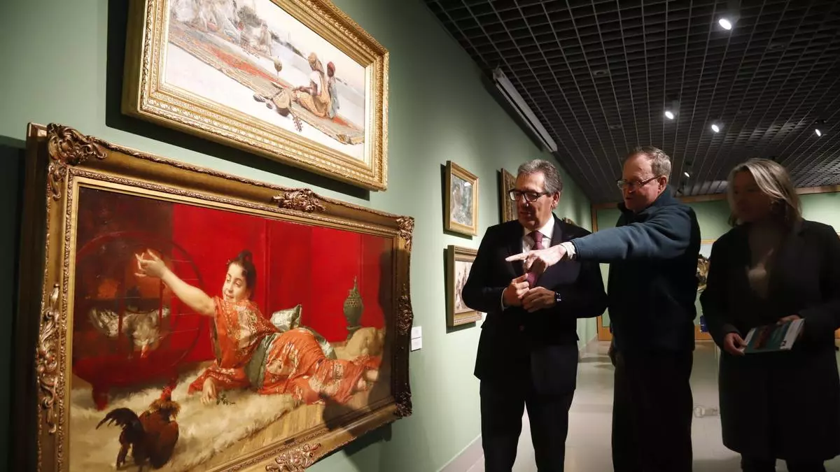 Una selección de obras del siglo XIX de la Fundación Cajasol llega a Córdoba: un viaje artístico y social