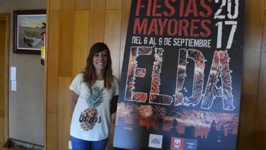 Los fuegos artificiales inspiran el cartel de Fiestas Mayores de Elda