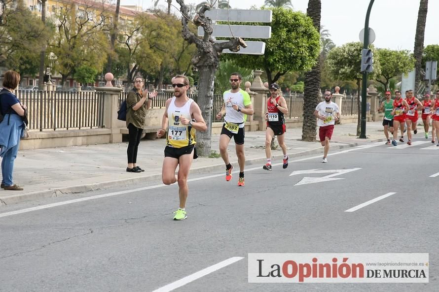 Media Maratón de Murcia: paso por la Avenida del Infante