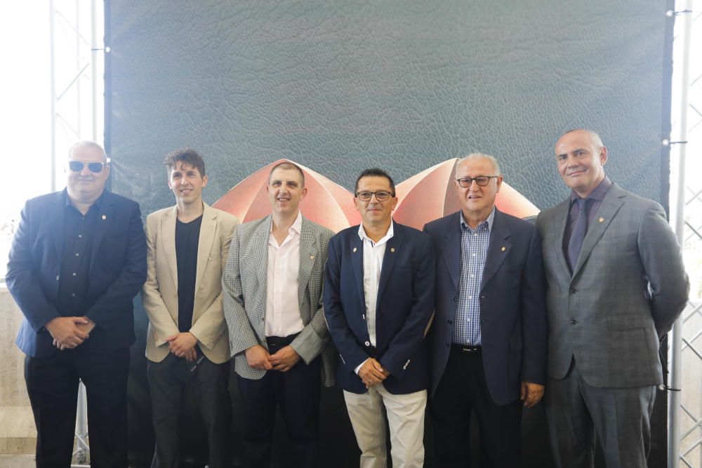 Photocall en la presentación del Centenario del Valencia CF