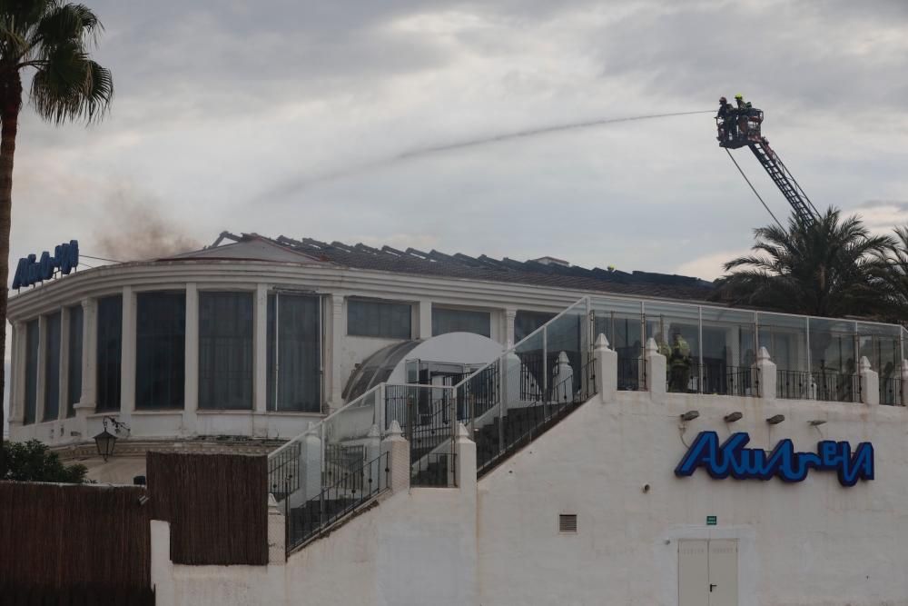 Incendio de la discoteca Akuarela Playa de València
