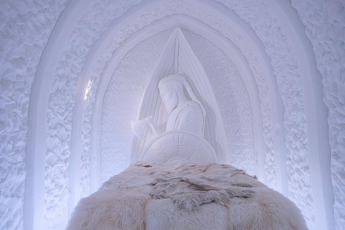 Las habitaciones de hielo, además de ser preciosas, se han convertido en uno de los grandes reclamos hoteleros del invierno.