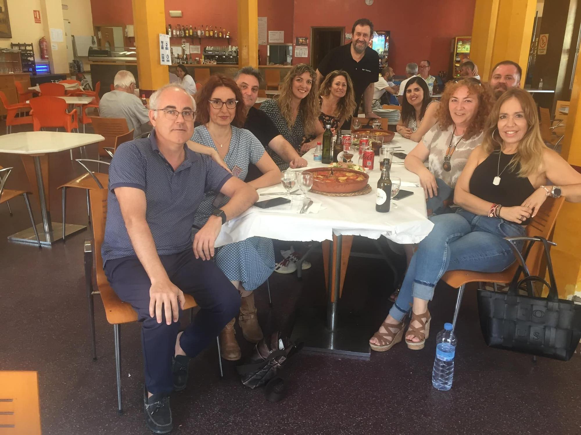 Periodistas de l'Horta en el Bar l'Ateneu.