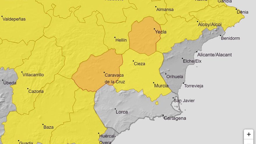 Elevan a naranja el aviso por fuertes lluvias en el Noroeste y el Altiplano