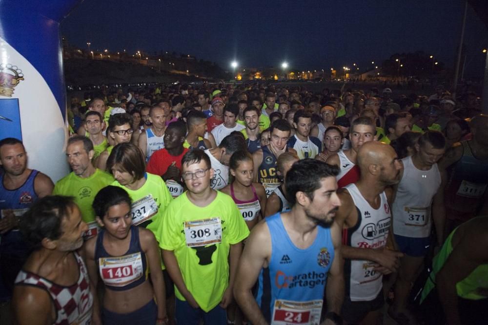 Carrera bajo la luna en Bolnuevo