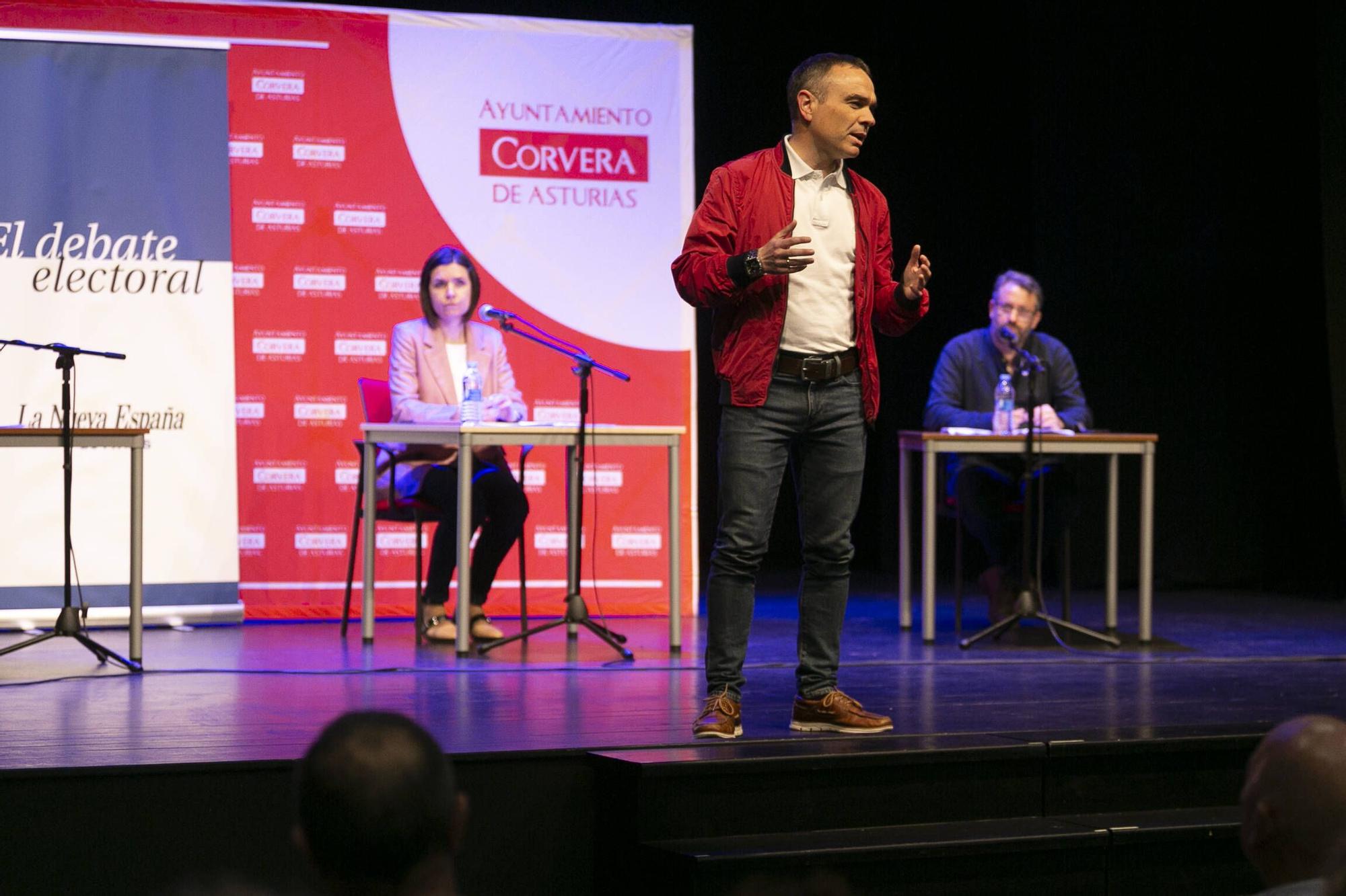 EN IMÁGENES, el debate electoral organizado por LA NUEVA ESPAÑA en Corvera