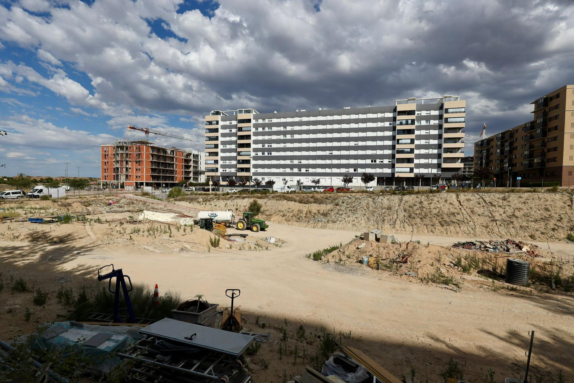 En imágenes | La DGA retoma las obras de Primaria del Ana María Navales