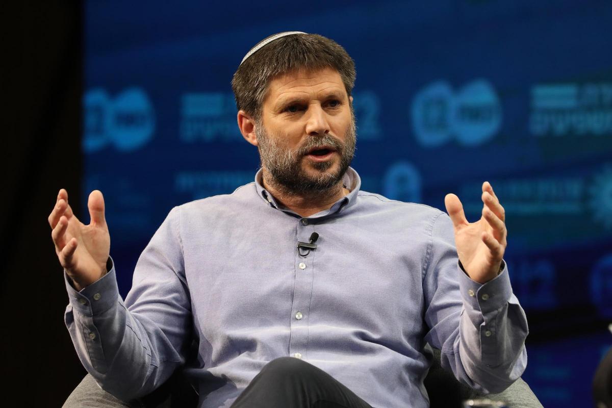 El ministro de Finanzas de Israel, Bezalel Smotrich.