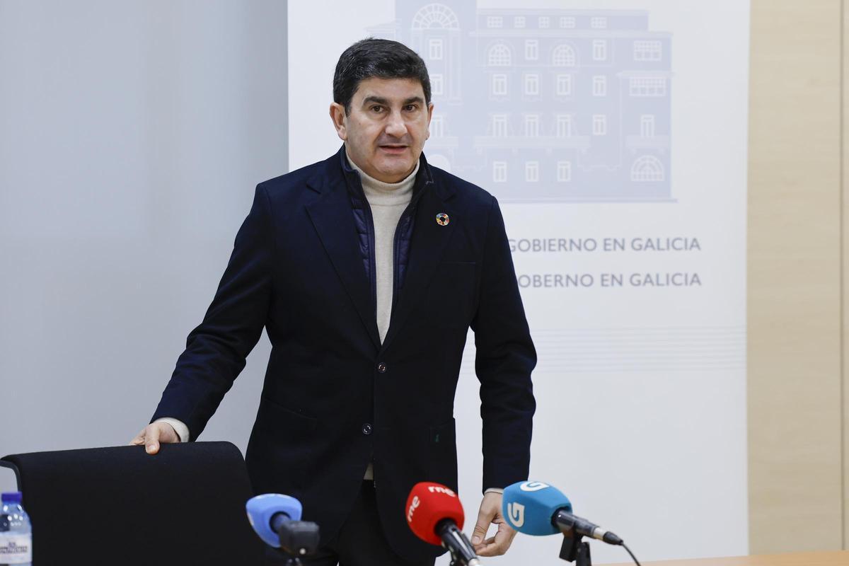 El delegado del Gobierno en Galicia, Pedro Blanco