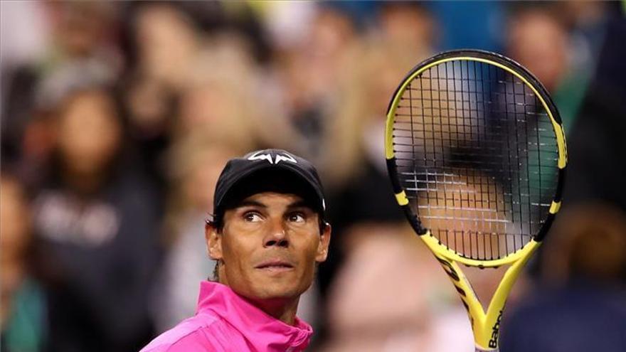 Nadal pone la directa hacia los octavos de final