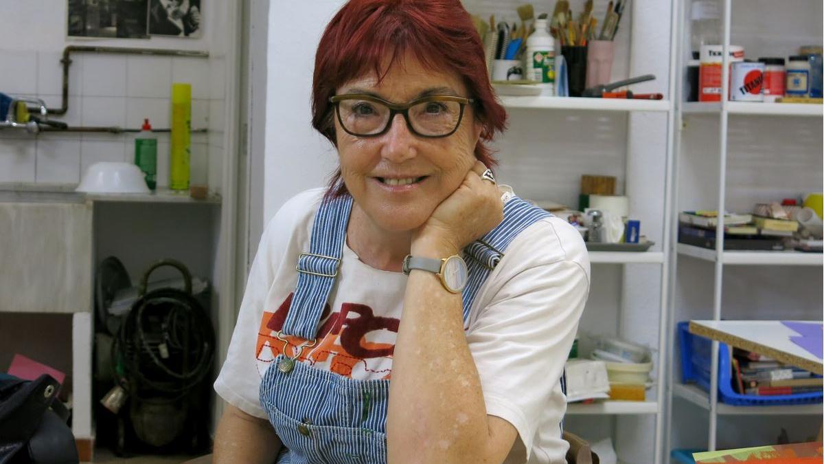 La artista Ángela García Codoñer.