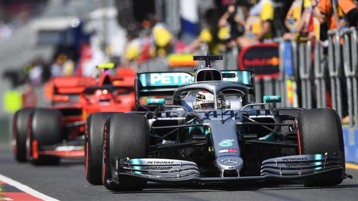 Hamilton sigue intratable en Australia