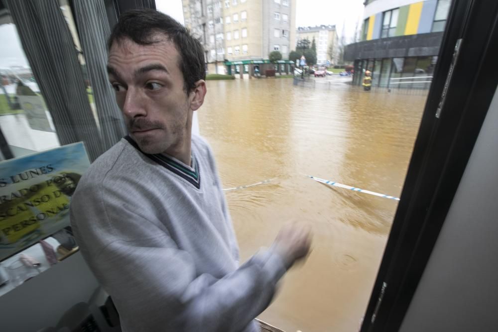 Inundaciones en Oviedo