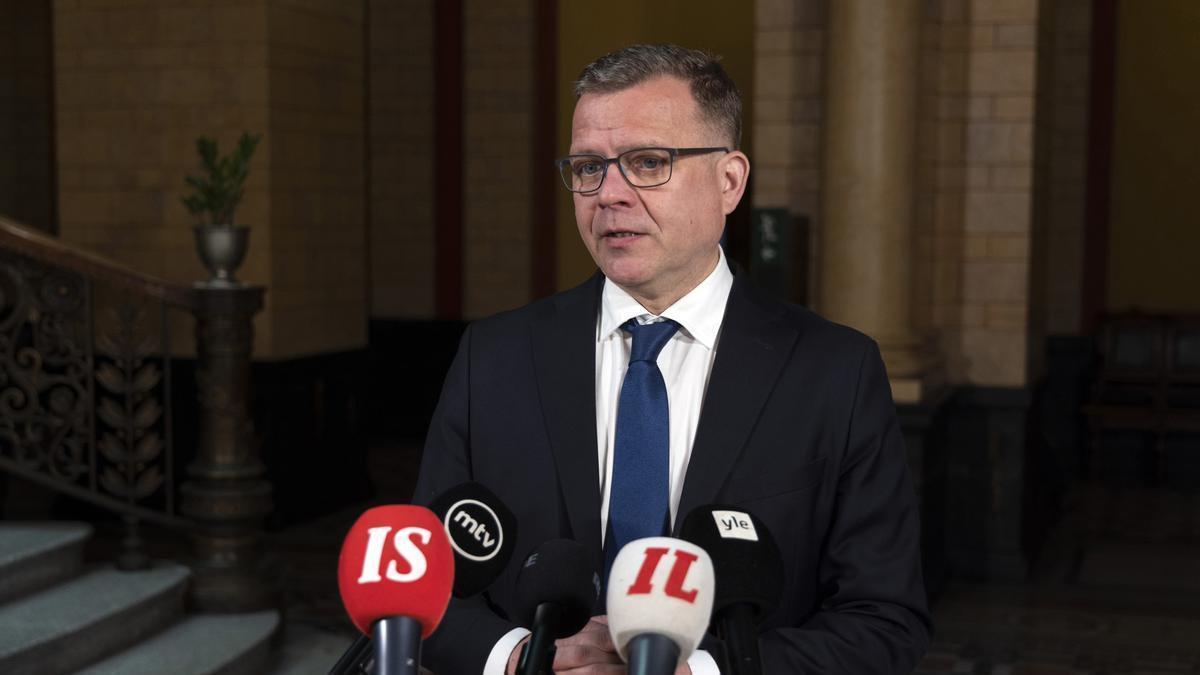 El líder de la conservadora Coalición Nacional de Finlandia, Petteri Orpo.