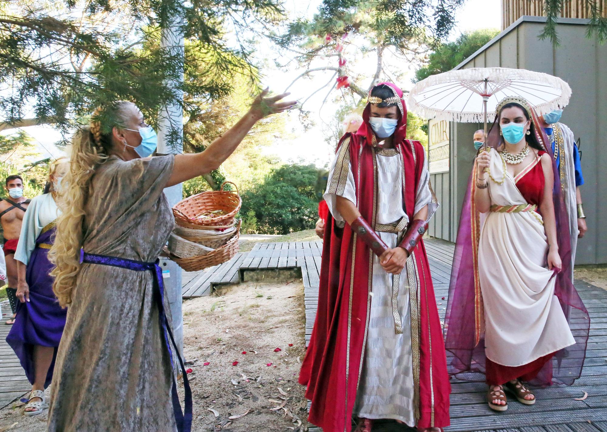 La Finca Mirambell se enfunda el traje del Imperio romano