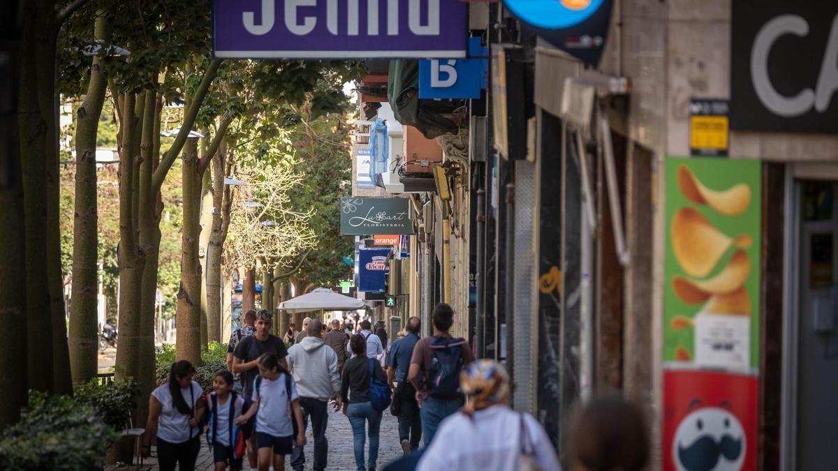 Rambla Pulido, en Santa Cruz de Tenerife.