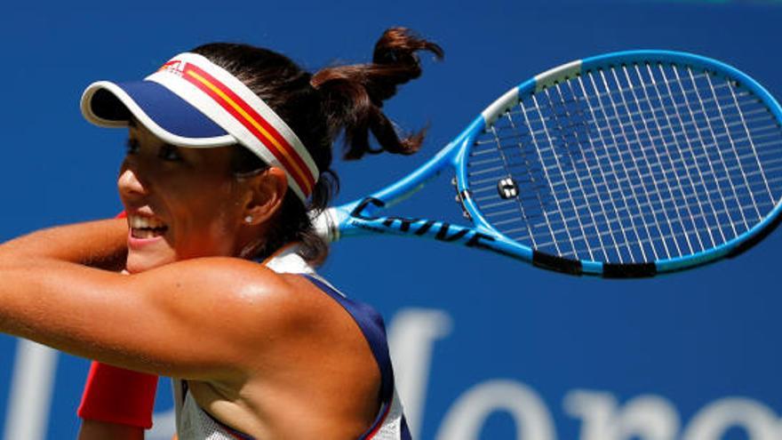 Victoria fácil de Muguruza en su estreno en el US Open