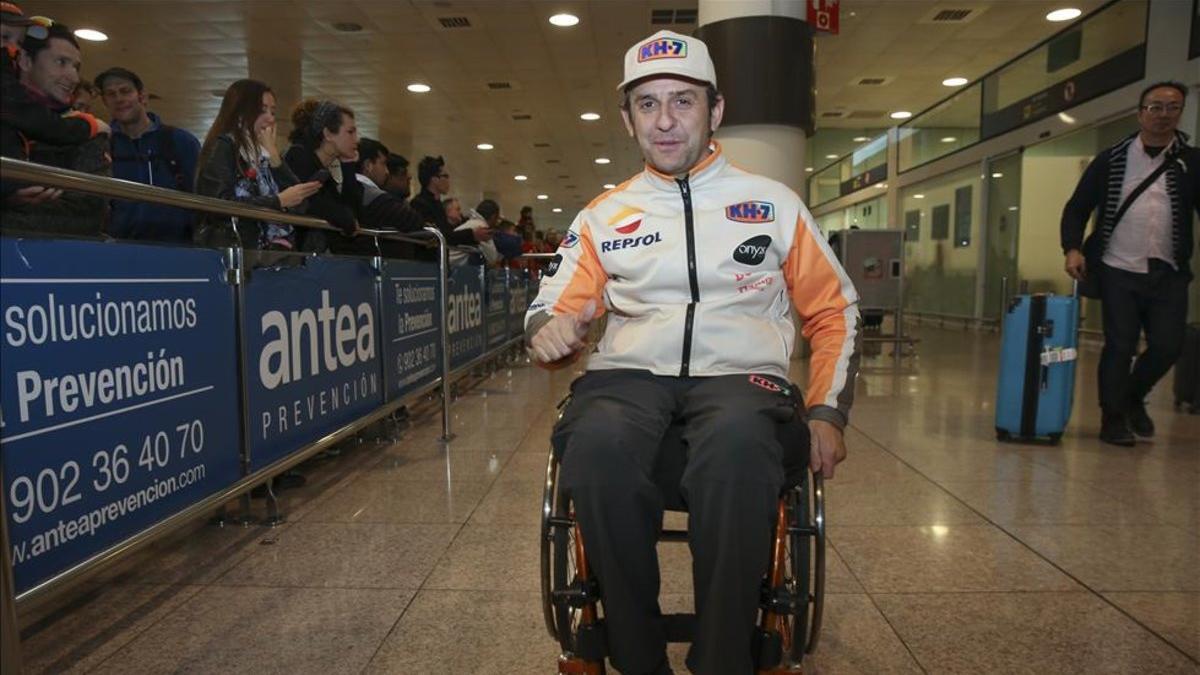 Isidre Esteve quiere mejorar su posición en este Dakar