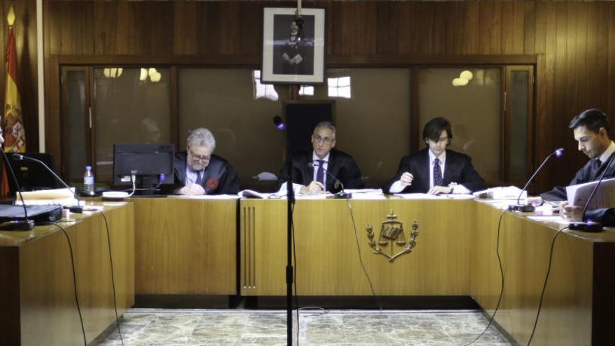 Un juicio celebrado en la sede judicial de Ibiza.