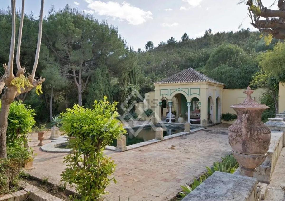 Vivienda de estilo andalusí en Benahavís.