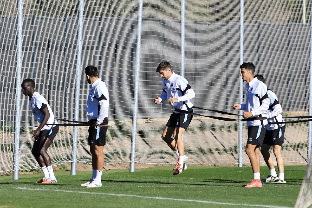 Así ha sido el penúltimo entrenamiento del Castellón antes de visitar al Valladolid