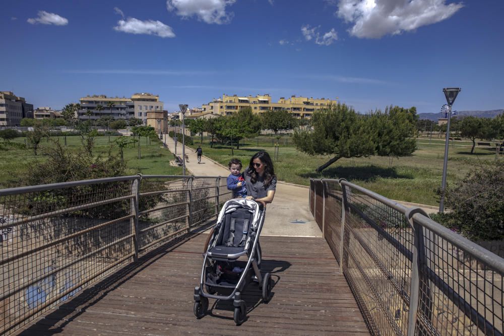 Los parques y las zonas verdes de Palma reabren con “normalidad”