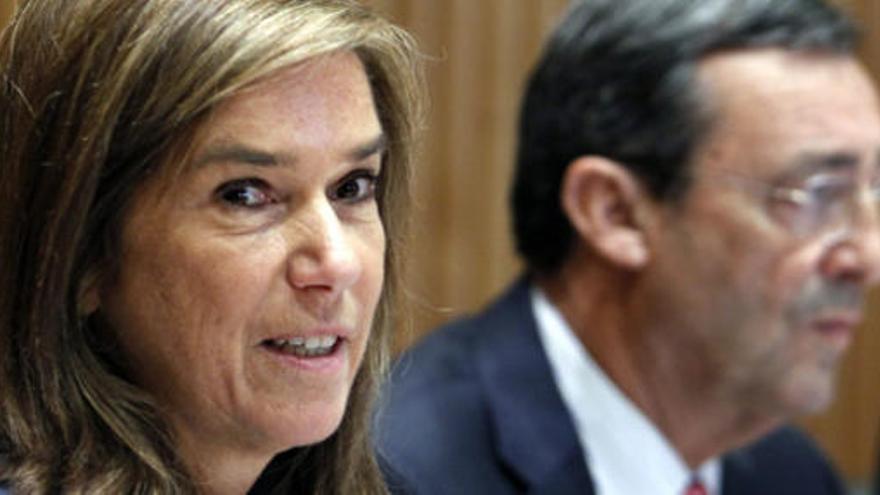 La Ministra de Sanidad, Servicios Sociales e Igualdad, Ana Mato.