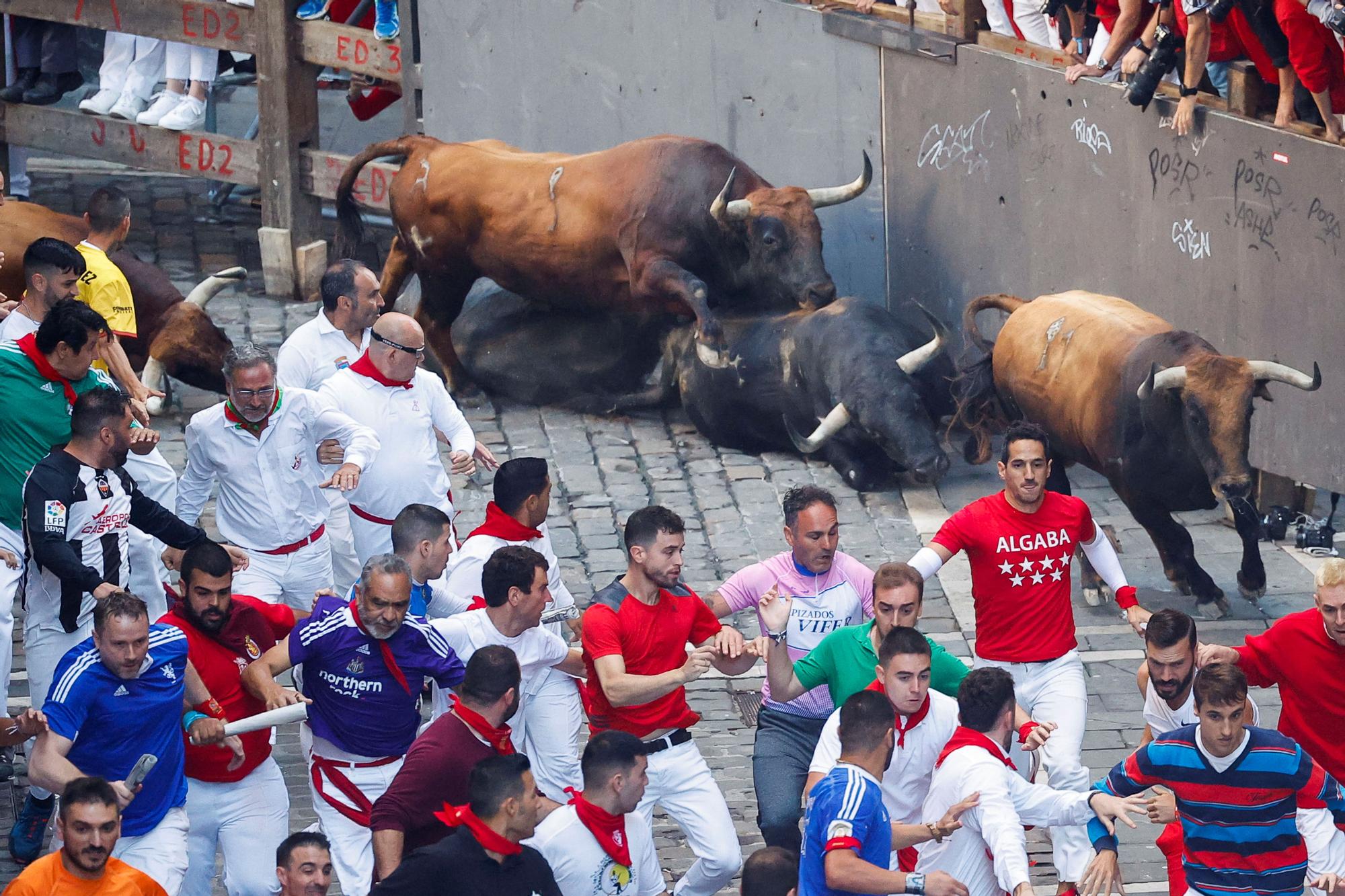 Quinto encierro de los Sanfermines 2022