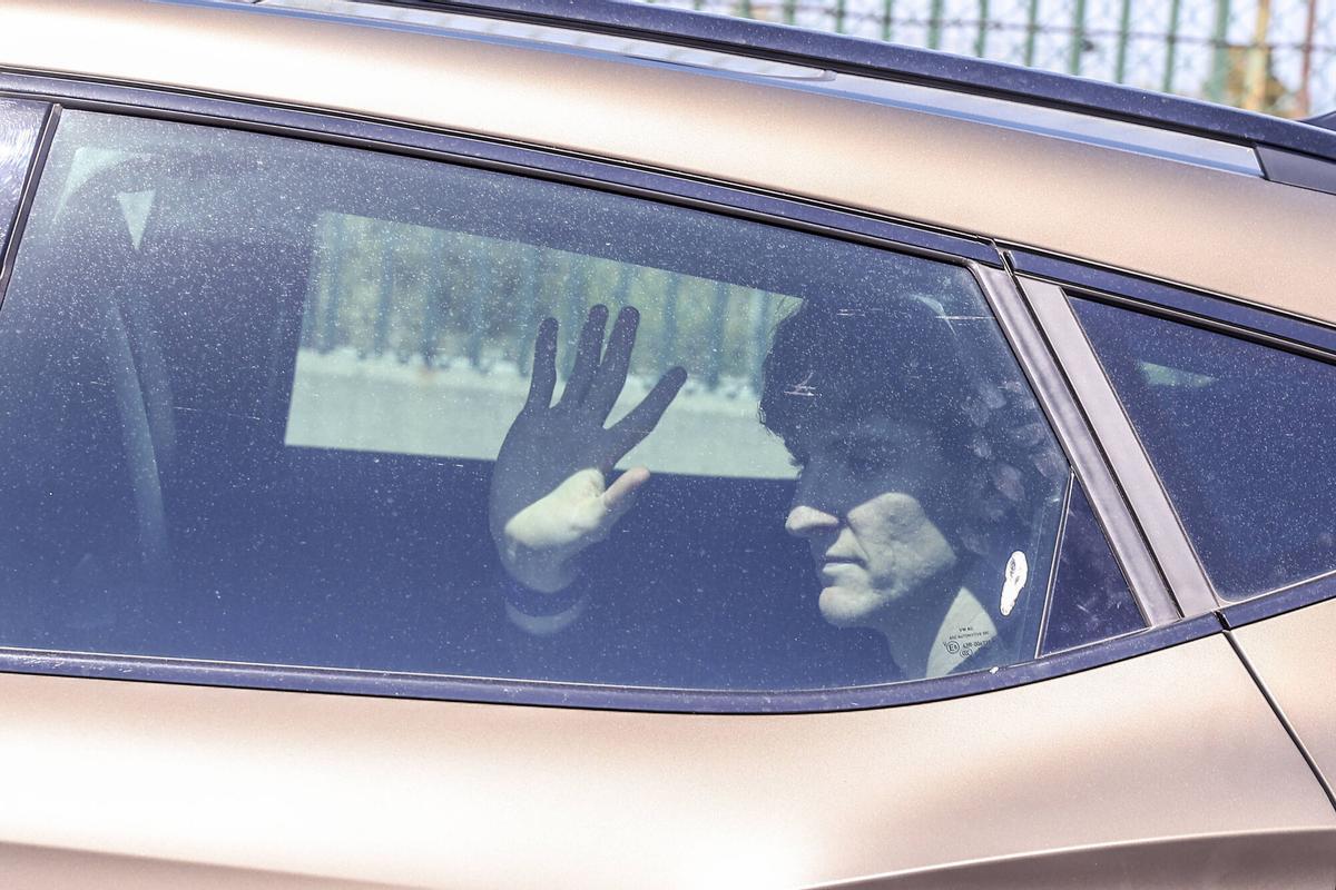 LLEGADA ANTHONI GORDON A BARCELONA. FOTO: VALENTI ENRICH