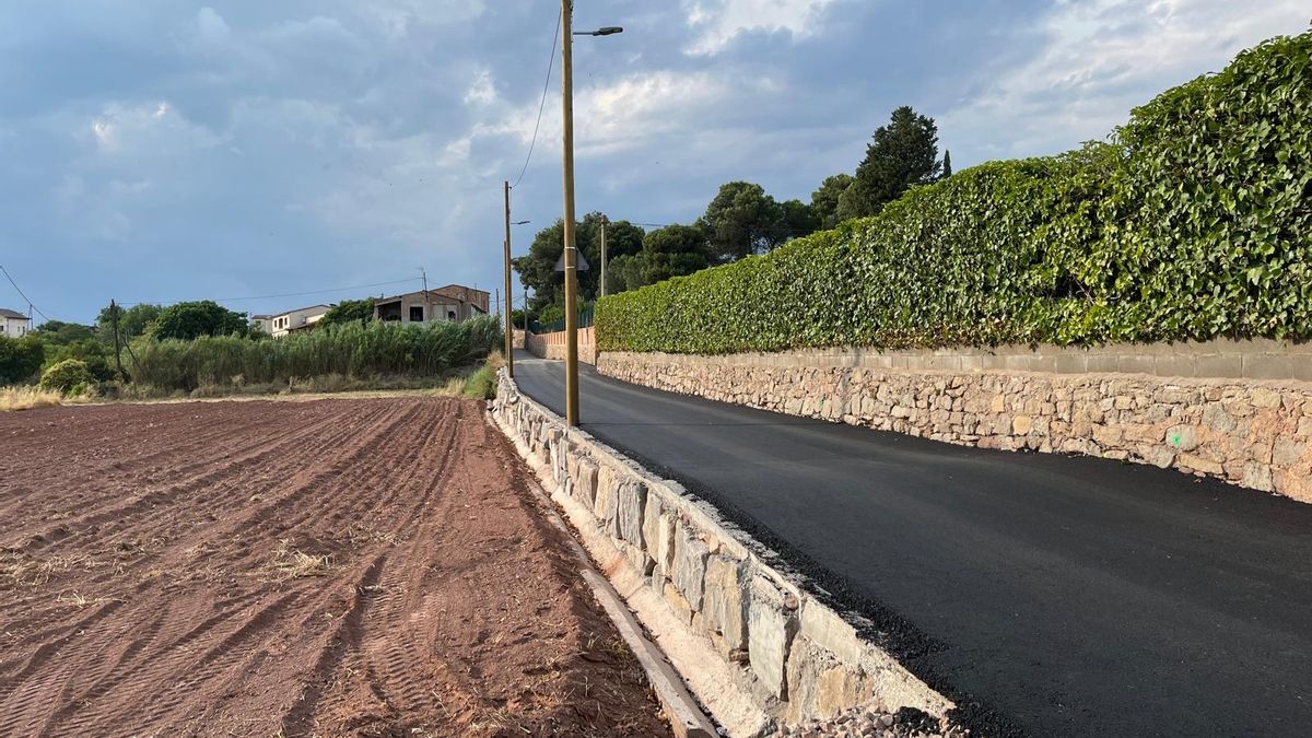 El tram reparat del camí dels Tovots de Manresa