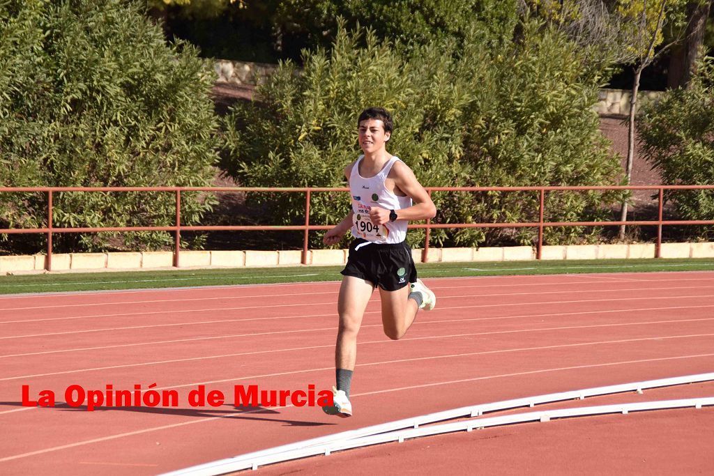 Regional absoluto y sub-23 de atletismo en Lorca (I)