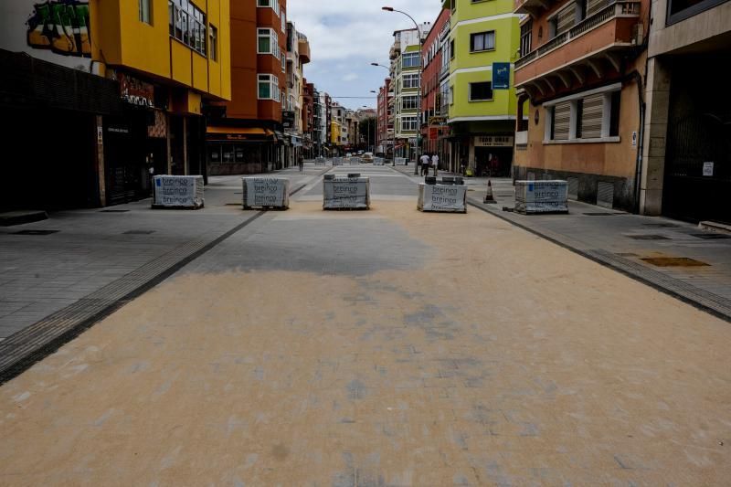 27-06-18. LAS PALMAS DE GRAN CANARIA. OBRAS METRO GUAGUA. FOTO: JOSÉ CARLOS GUERRA.  | 27/06/2018 | Fotógrafo: José Carlos Guerra