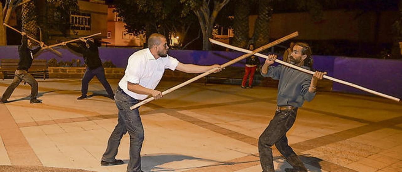 Telde rescata el juego del garrote