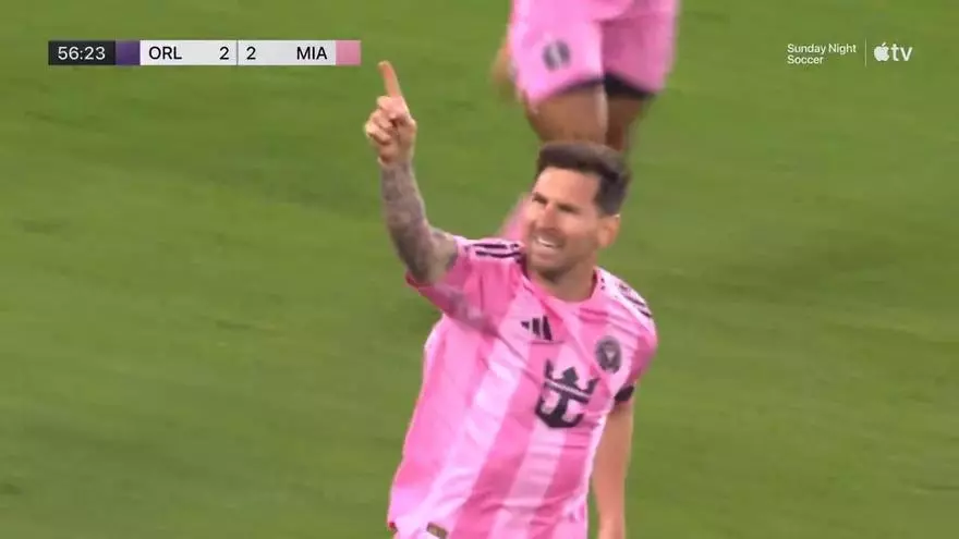 ¡Golazo de Messi a la escuadra para la remontada del Inter Miami!