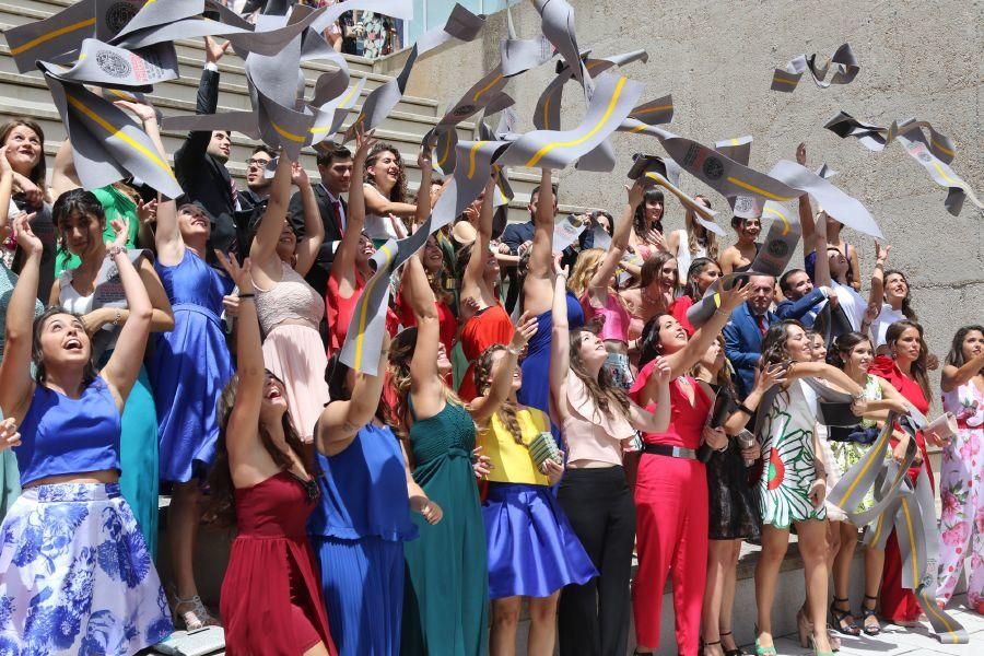 Graduación de la Escuela de Enfermería.