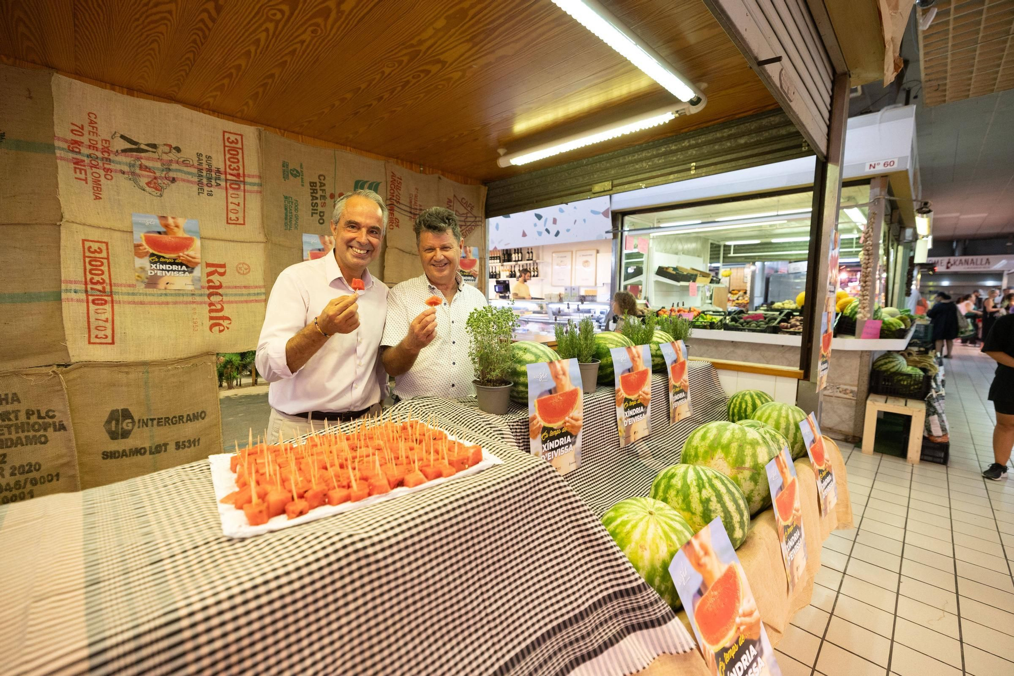 La producción de sandías de Ibiza se doblará pese a los grillos y al calor extremo