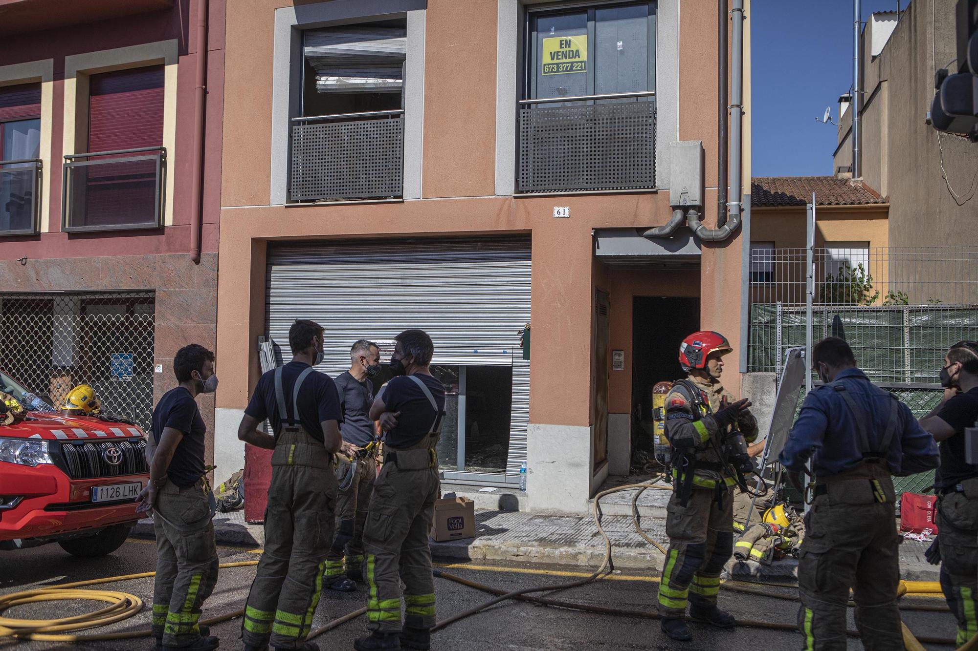 Incendi en un bloc de pisos a Breda