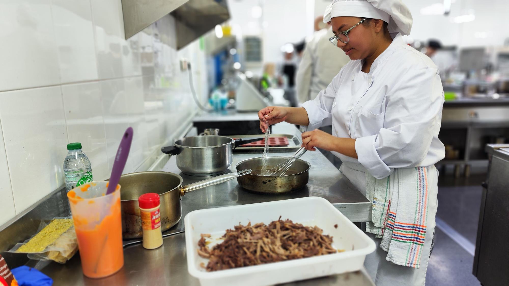 En imágenes: Así fue el cocinado de la final del concurso de Xata Roxa