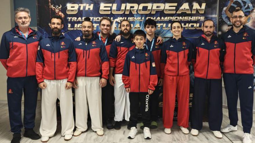 Alba Niño, bronce en el Campeonato Europeo de wushu tradicional en Creta