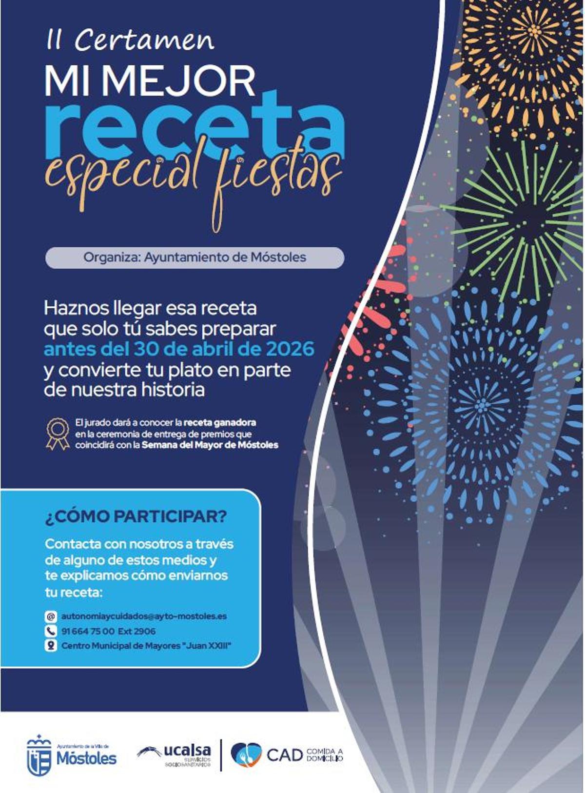 Móstoles busca la "mejor receta" entre los vecinos de la ciudad.