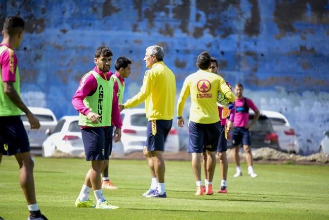 Entrenamiento de la UD Las Palmas