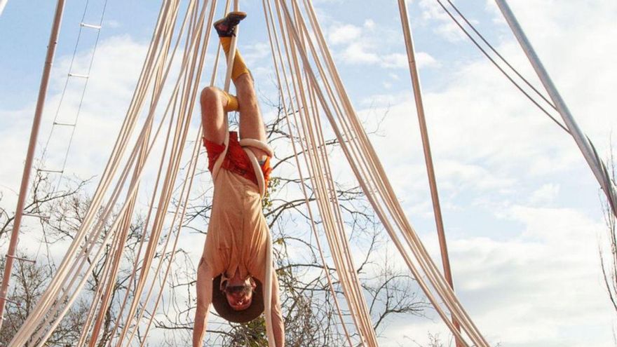 Imaxe promocional do espectáculo ‘Glamping’.