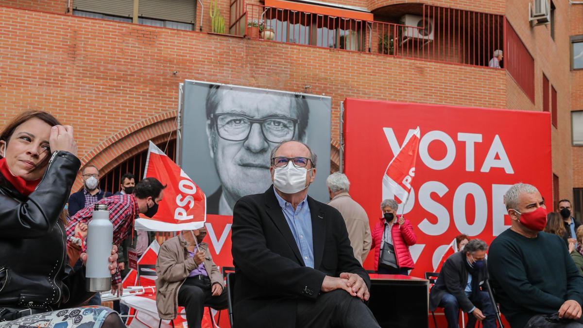 El candidato del PSOE a la Presidencia de la Comunidad de Madrid, Ángel Gabilondo.