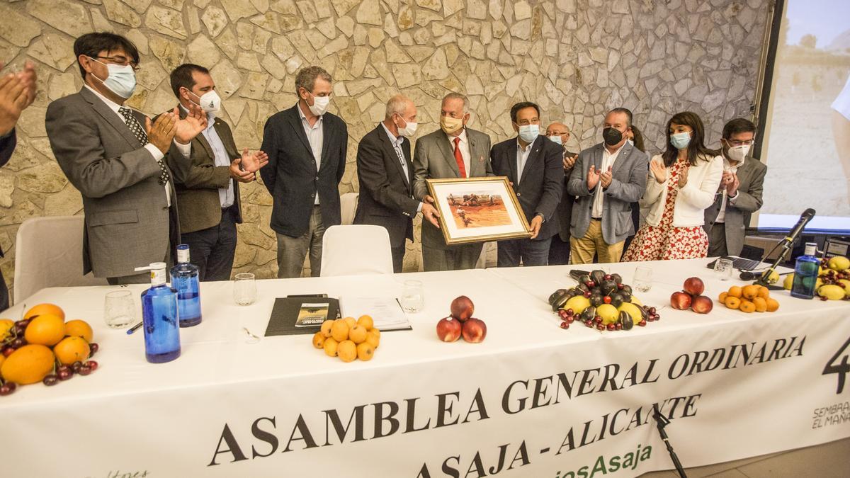 Aniorte es reconocido por todos los miembros del Comité Ejecutivo de ASAJA Nacional.