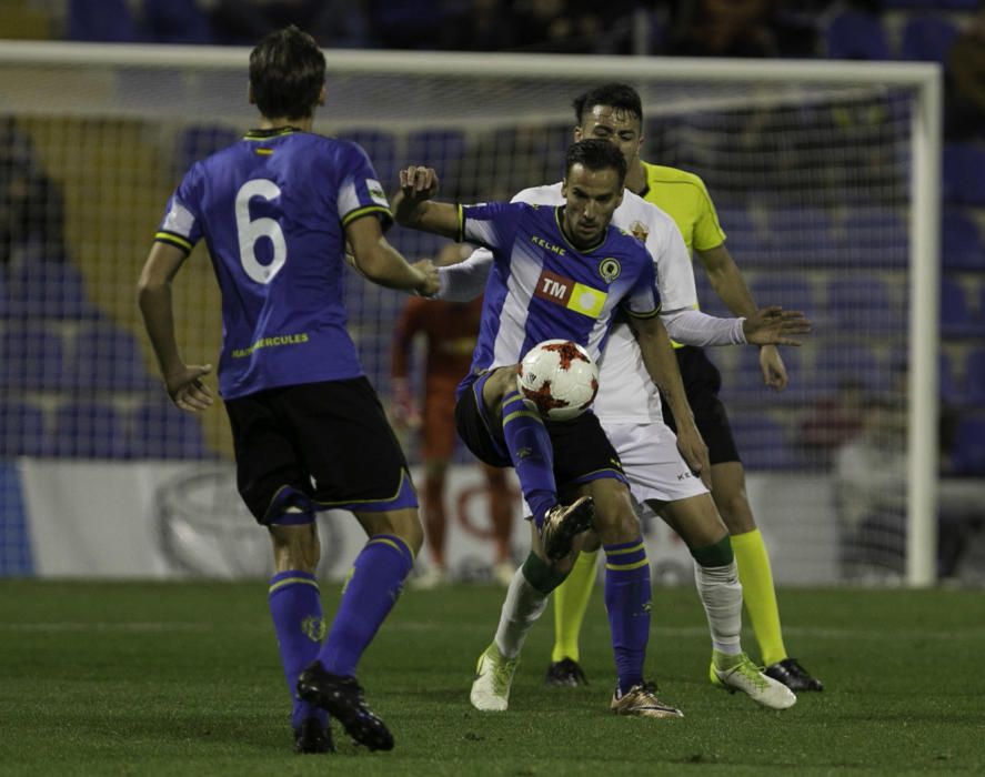 El derbi entre el Hércules y el Elche CF en imágenes