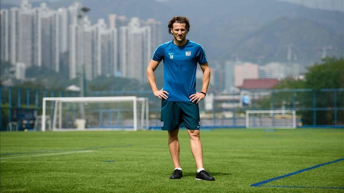 Diego Forlán sigue en activo jugando la liga de Hong Kong