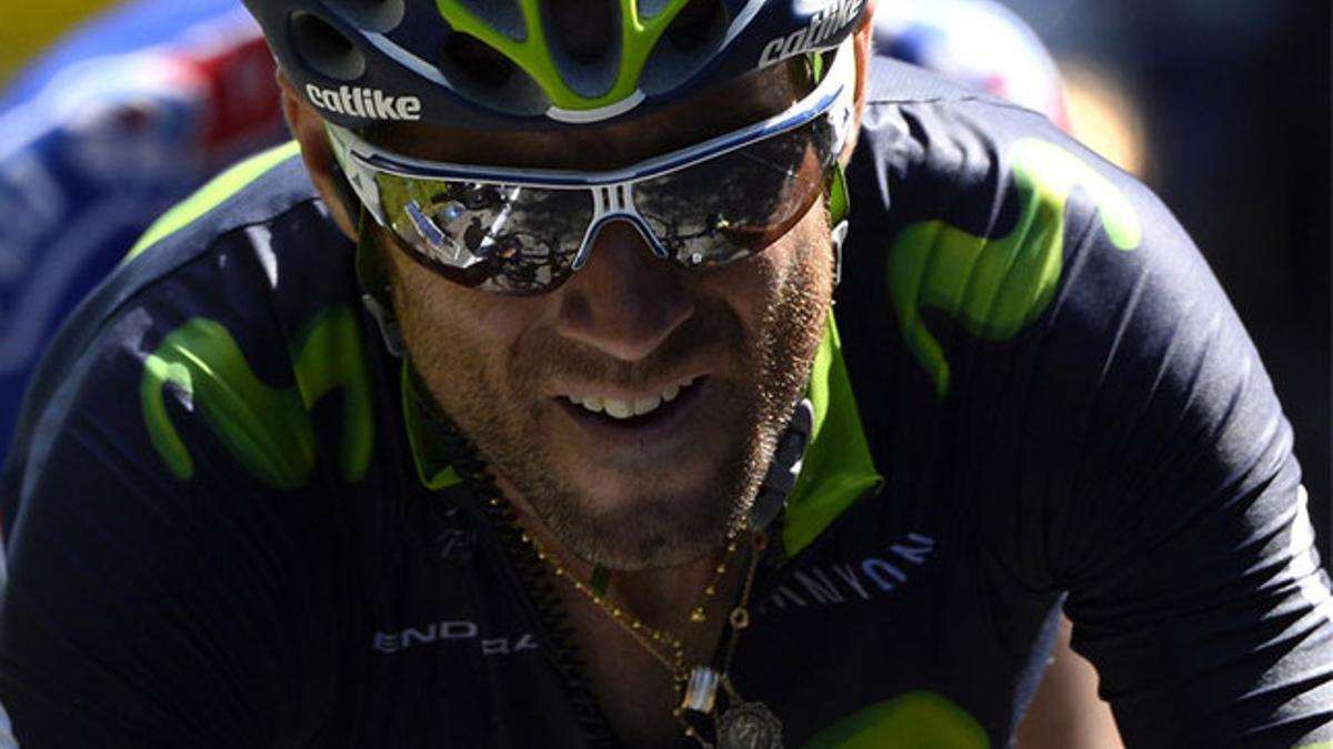 Alejandro Valverde afirma que lleva días sufriendo en el Tour de Francia